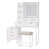 White is out of stock selected