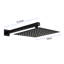 Pomme de douche murale 10 "-124899979