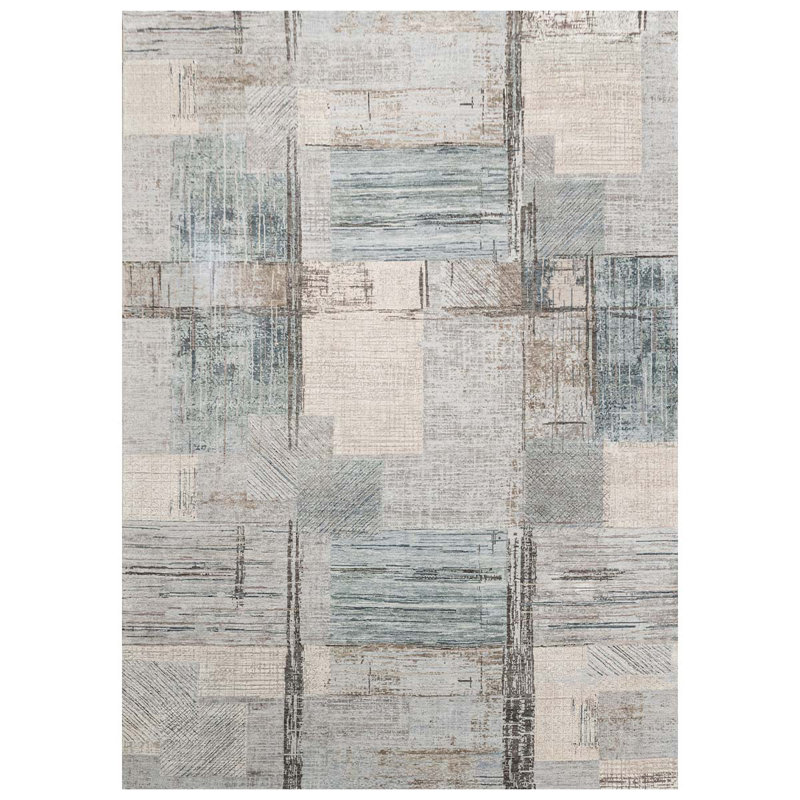 Abstract Area Rug, Rectangle 8' x 10'