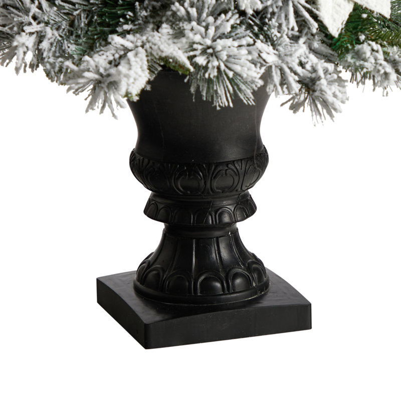 Arbre de Noël artificiel pin 4 po avec 100 lumières DEL