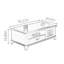 Nouvelle table basse en bois massif de style chinois-843774906
