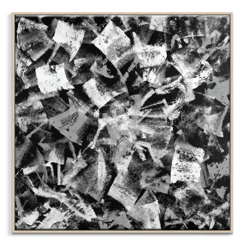 Textured 2 by Chalie MacRae - Print on Canvas, 102cm H x 102cm W, Timber