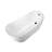 Julia 66'' x 28.37'' Soaking Acrylic Bathtub-63170714