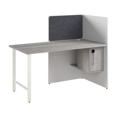 Bush Business Furniture Hustle Office Cubicle Desk With Storage