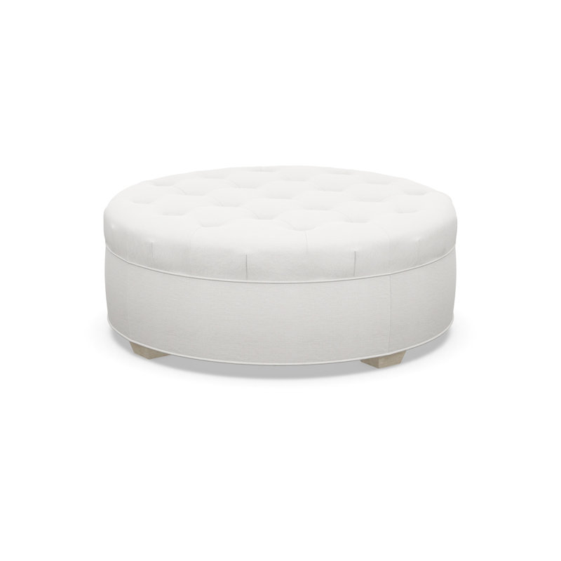 Round Ottoman, 5246-99, Sandstone