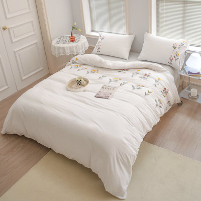 Ensemble de housse de couette en polyester 