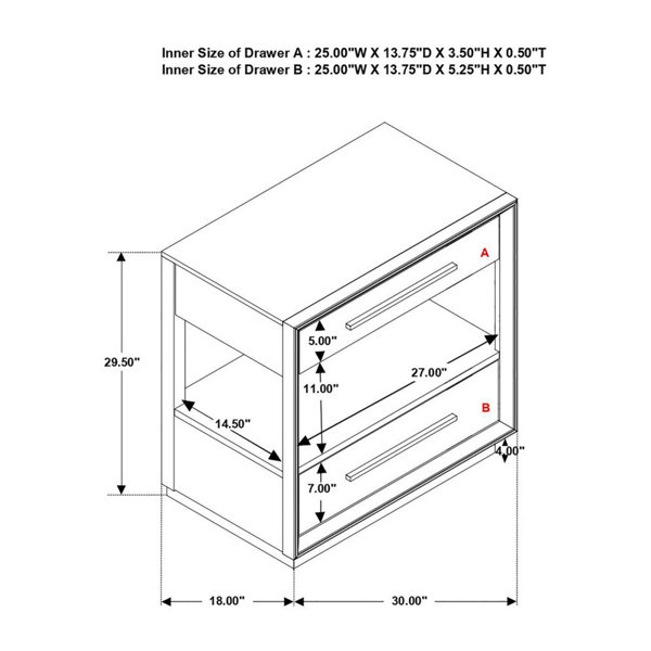 Dimensions du produit