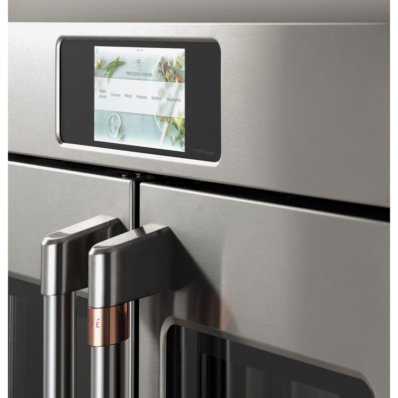 30" Self-Cleaning Convection Smart Electric Double Wall Oven, Stainless Steel