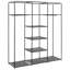 3 Door Fabric Wardrobe-43552720