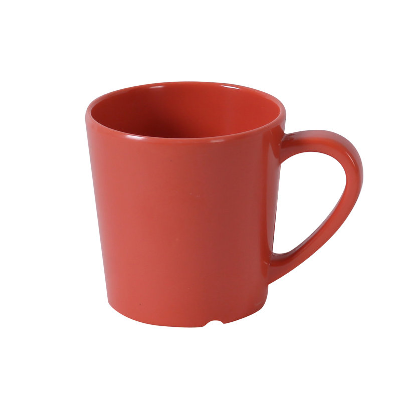 Grande tasse à café en mélamine Milestone, Rouge