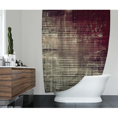 Rideau de douche simple Mckinnie