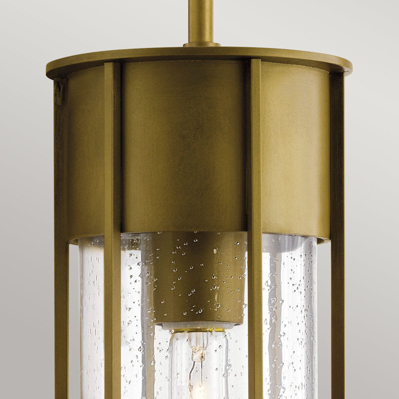 Arvel Outdoor Pendant, Brass