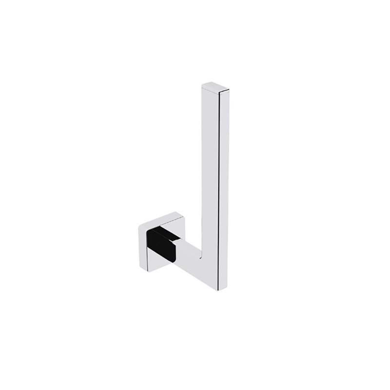 Dado Wall Mount Toilet Paper Holder, Polished Chrome