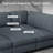 5-Seater Modular Sofa Chaise Lounge, Frostvelvet Upholstery Sofa Bed-874097759-874097730