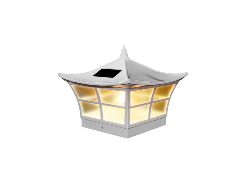 F43C0F3EF77D49D6AE69046DF5749230 Capuchon solaire Ambience en PVC blanc 5 x 5 pouces