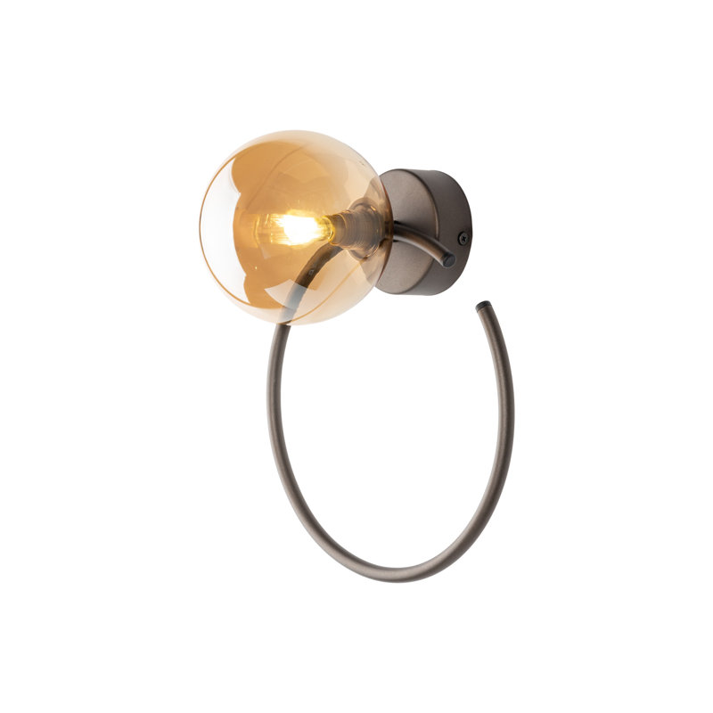 Castleford Steel Armed Sconce