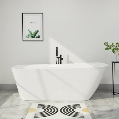 Baignoire de trempage autoportante 59 po. X 28 po. Slipper