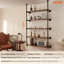 5 Piece Square Steel Floating Shelf-898294946
