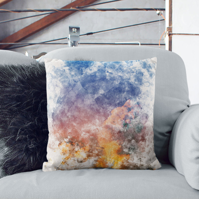 Rising Clouds Cushion with Filling, 55cm H x 55cm W x 20cm D