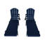 Ensemble de chaises longues inclinables extérieures en poly Lagune-87829540