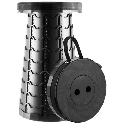 Tabouret pliable amélioré, pliable et rétractable