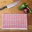 Cotton Stripe Jacquard Tea Towel Kitchen Towel