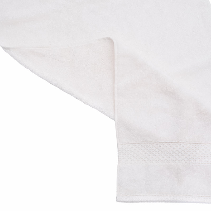 Aaidah Plush Washcloth, Off-White