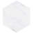 Marbilia Hex Venato w/Biotech 11" x 13" Porcelain Marble Look Wall & Floor Tile