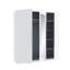 Ramina 3 Door Manufactured Wood Wardrobe