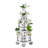 Country Estate Tulipiere Tower Set/3pc - Flint Grey