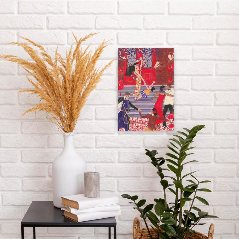 Art contemporain contemporain abstrait, H 18 po x l 12 po