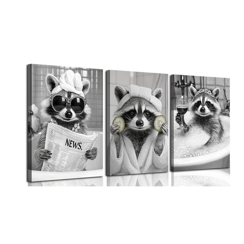 3 Piece Wrapped Canvas Wall Art