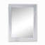 Meuble-lavabo simple 35,5 po avec plateau en marbre de culture et miroir Antonito