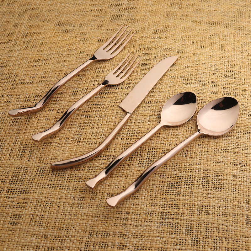 INOX Artisans Cosage Texture Stainless Steel Flatware