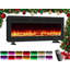 Wall Mount Electric Fireplace, Touch Screen And Remote Control, 12 Flame Colours-216022930