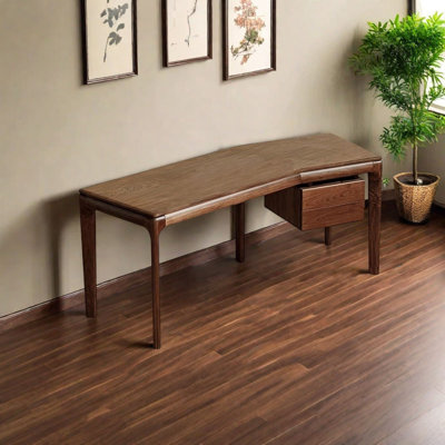 European style all solid wood creative desk