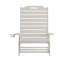 Chaise longue d'extérieur réglable de qualité commerciale avec porte-gobelet Ayleah-86836275-124198340