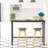 Amner Metal Base Dining Table-1725295400-1725295401