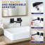 Robinet pour salle de bain à poignée simple en laiton massif avec valve incluse-105226891