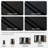 Thermal Insulated Faux Linen Textured 100% Blackout Curtains for Bedroom Rod Pocket & Back Tabs (Set of 2)-1614780053-1613723716