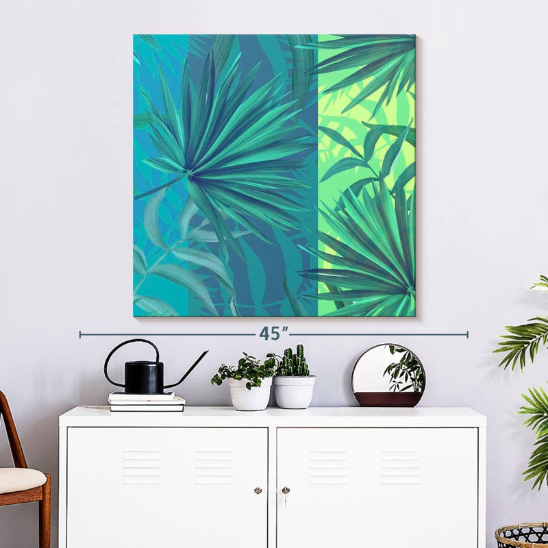 Harnek Tropic Palm Leaves, 33" H x 33" W