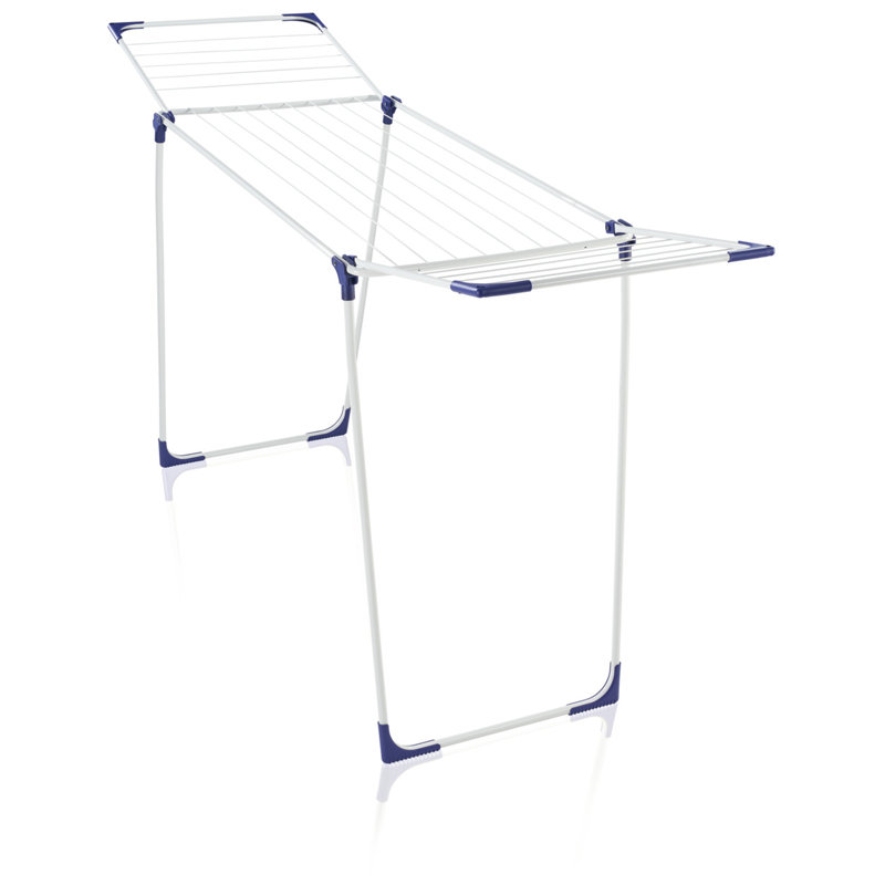 Foldable Gullwing Drying Rack, 88cm H x 105cm W x 181cm D