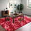 Tapis à poil long Antonije Tie Dye-410298549-464895219