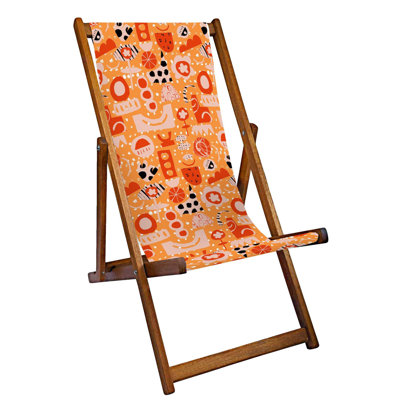 Delanay Folding Deck Chair