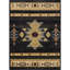 Tribes GC_YLS4004 Black 7 Ft. 10 In. X 10 Ft. 3 In. Southwest Area Rug