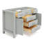 Base de meuble-lavabo simple Petrel de 48 po seulement-85027760