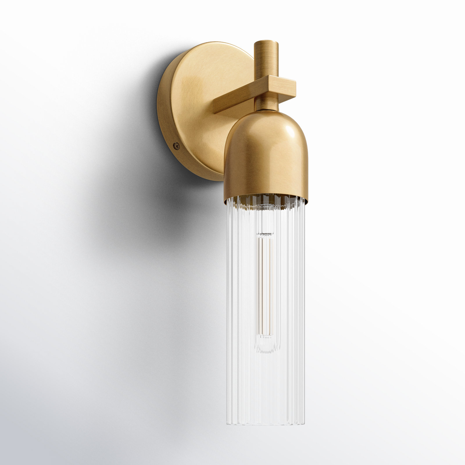 Morant Single Dimmable Vanity Light, Gold