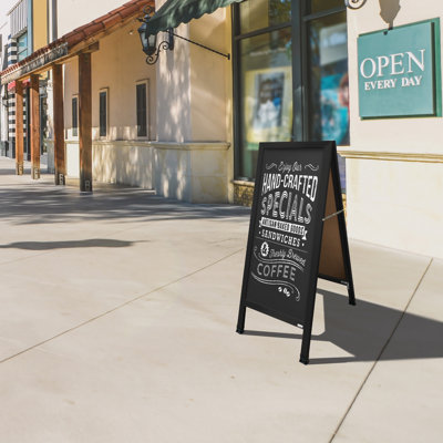 A-Frame Sidewalk Chalkboard