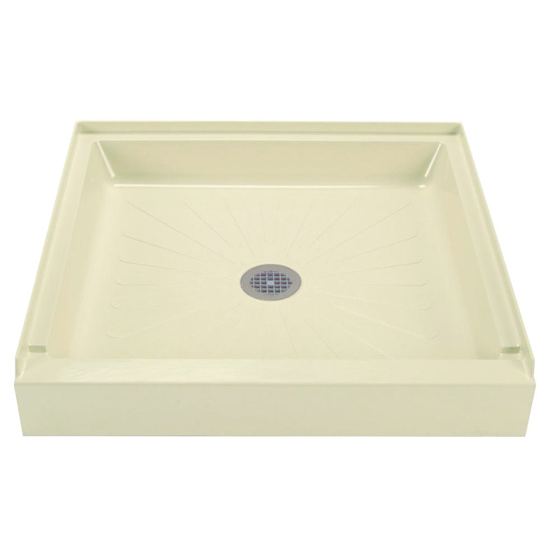 Base de douche 32" x 32" à simple seuil Durabase, OS