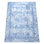 Modern Broken Design Machine Washable Area Rug with Built-in Padding and Non-Slip Backing